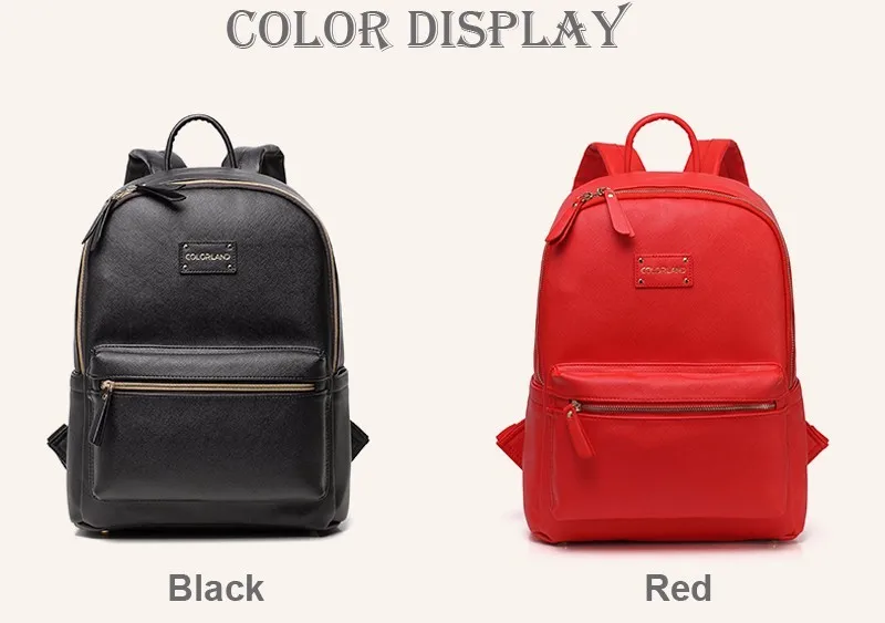 COLORLAND Кожаный Рюкзак Детские Подгузники Сумки для мамы Мумия Пеленальный мешок влажный младенец для младенцев уход Органайзер