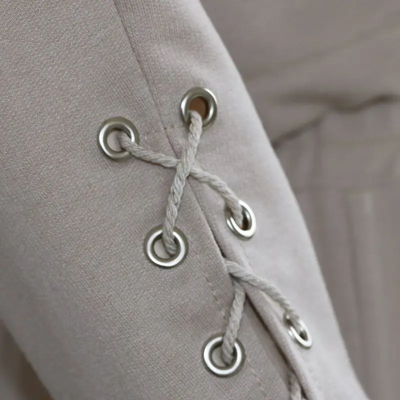 Женский спортивный костюм из двух предметов OMSJ однотонный повседневный на