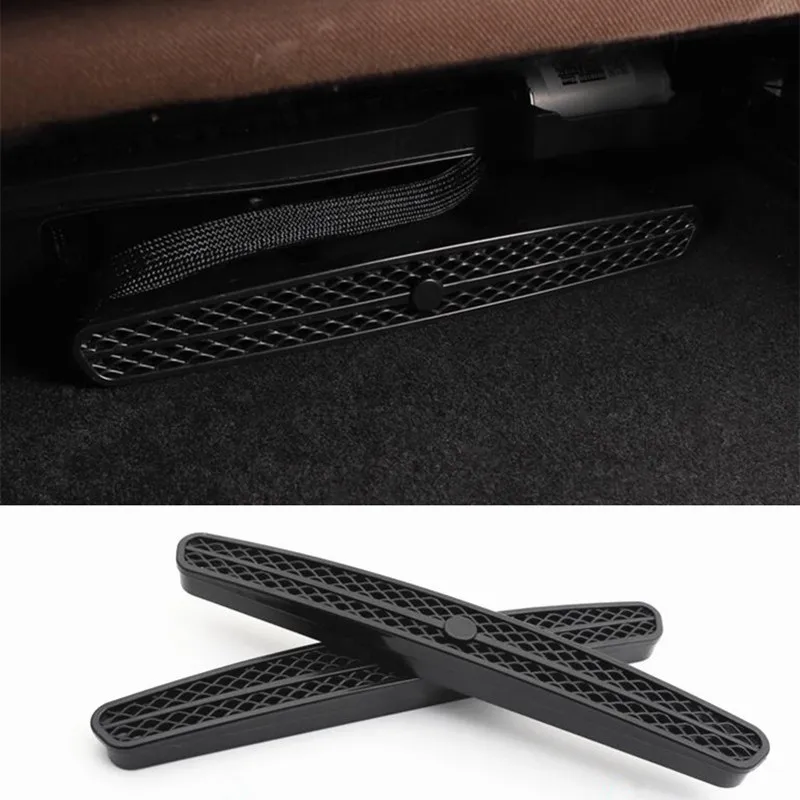 

Защитные чехлы из АБС-пластика на выпускное отверстие сиденья кондиционера, отделка, 2 шт., для Mercedes Benz A Class A180 A200 2019, автомобильные аксессуар...