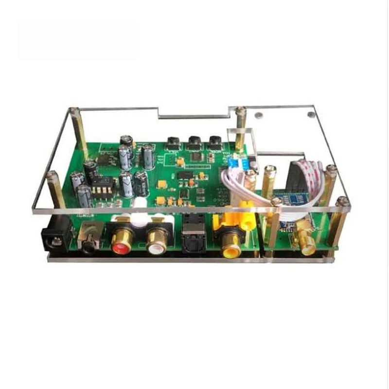 ES9038Q2M JRC5532 ЦАП I2S SPIDF CSR8675 aptx-hd Bluetooth 5,0 Модуль декодер доска в случае с антенной случае