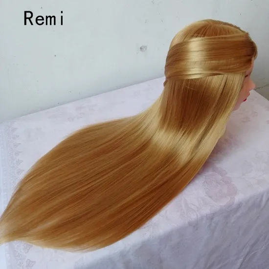 Голова манекена с волосами 24 дюйма искусственная кукла Парикмахерская