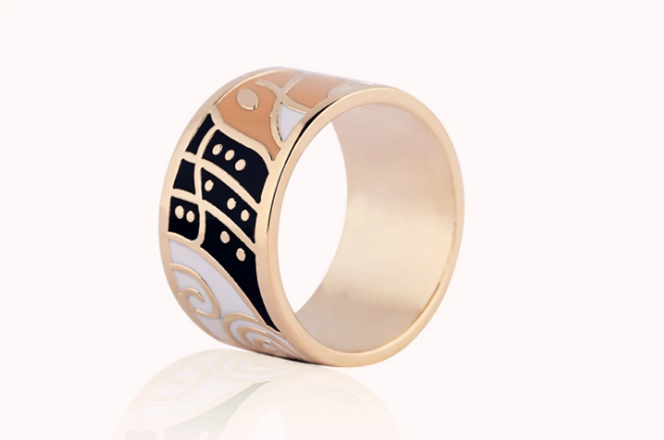 12 шт./лот Эмаль Нержавеющая сталь Кольца Jewelry Для женщин шарф пряжки Кулон Bijoux Медь Свадебные Интимные аксессуары Mujer Анель