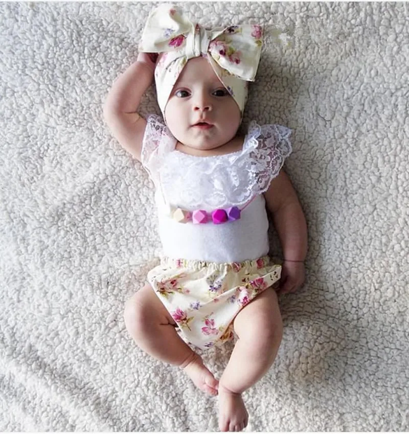 Комплект детской одежды из 3 предметов для девочек Одежда маленьких и