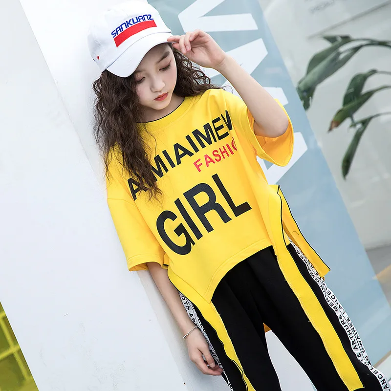 Комплекты одежды для девочек крутой комплект из 2 предметов топ с короткими