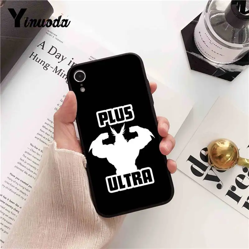 Yinuoda аниме My Hero academic классный чехол для телефона iPhone 8 7 6 6S 6Plus X XS MAX 5 5S SE XR 10 11 pro max |