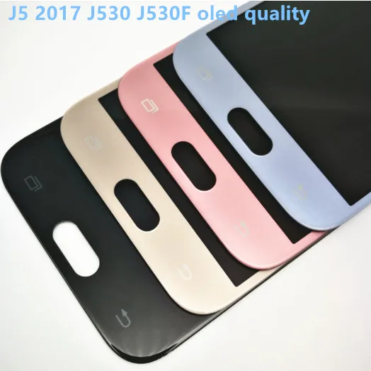 ЖК-для samsung Galaxy J5 2017 j530 J530F AMOLED ЖК-дисплей кодирующий преобразователь сенсорного