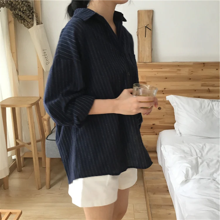 

Cheap wholesale 2019 new autumn winter Hot selling women's fashion casual ladies work Shirts FP6