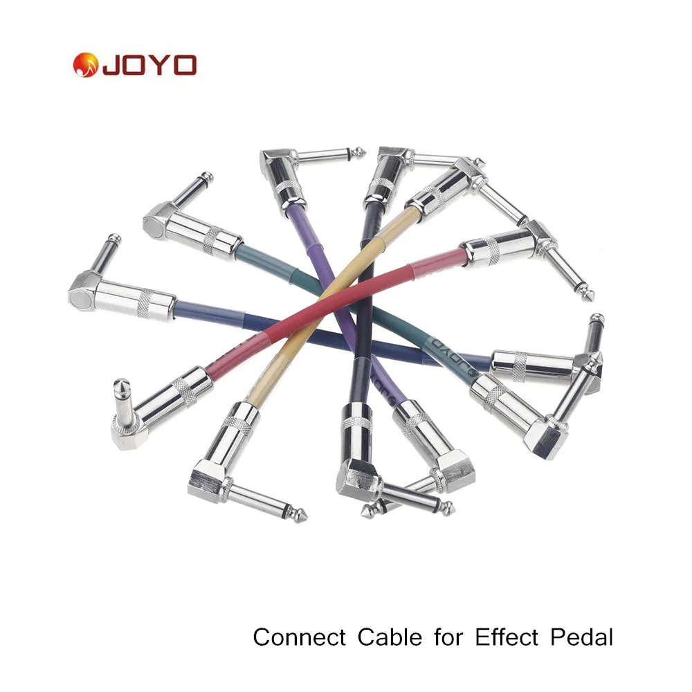 Высокое качество 6 шт./компл. Joyo CM 11 цветной гитарный Педальный кабель усилитель 5