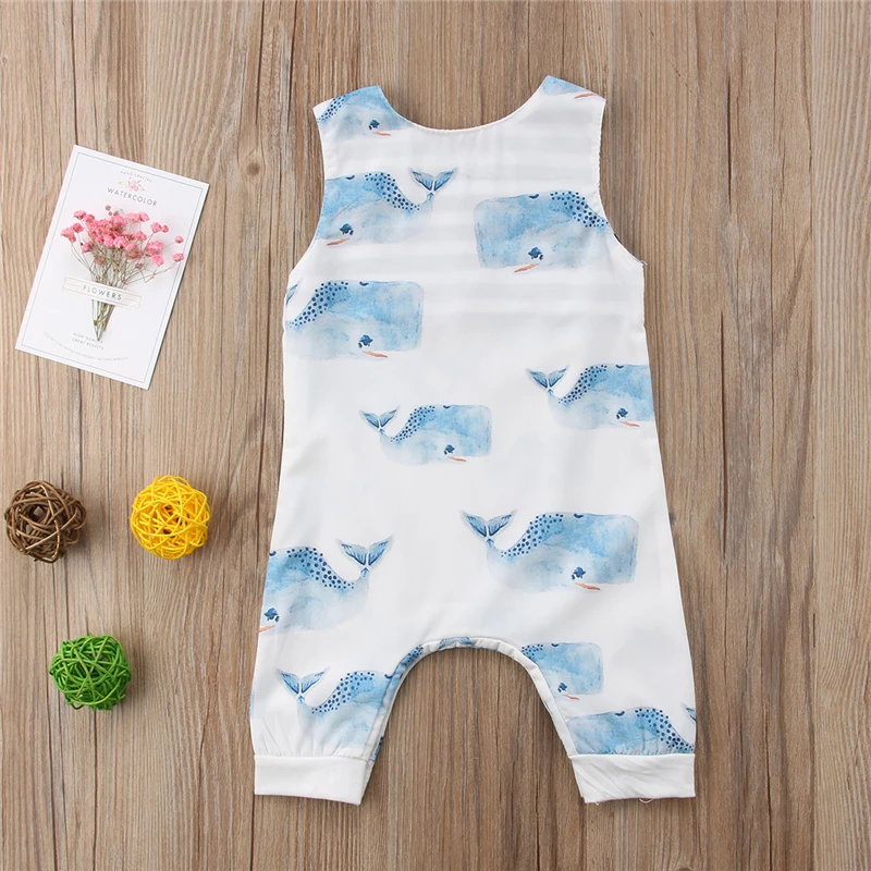 Детский хлопковый комбинезон pudcoco для новорожденных мальчиков и девочек с