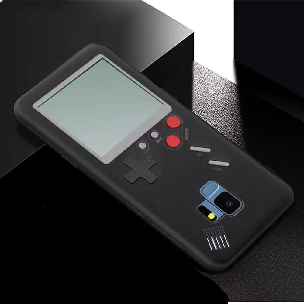 Чехлы для телефонов Gameboy Tetris samsung S8 S9 plus чехол игровой консоли силиконовый