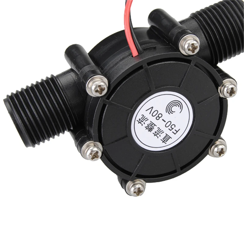 Mini 10W 4 2/5/12/80V DC гидроэлектрический микро гидро генератор для LED 12V радио высокое