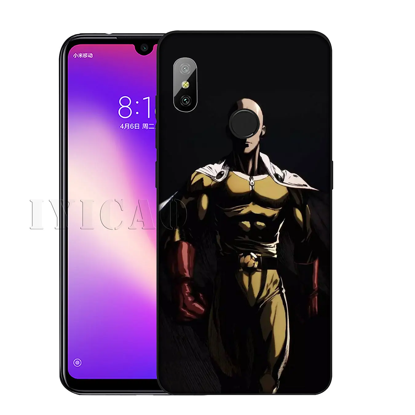 Силиконовый мягкий силиконовый чехол японского аниме One Punch Man для Xiaomi Redmi K30 K20 8A 7A