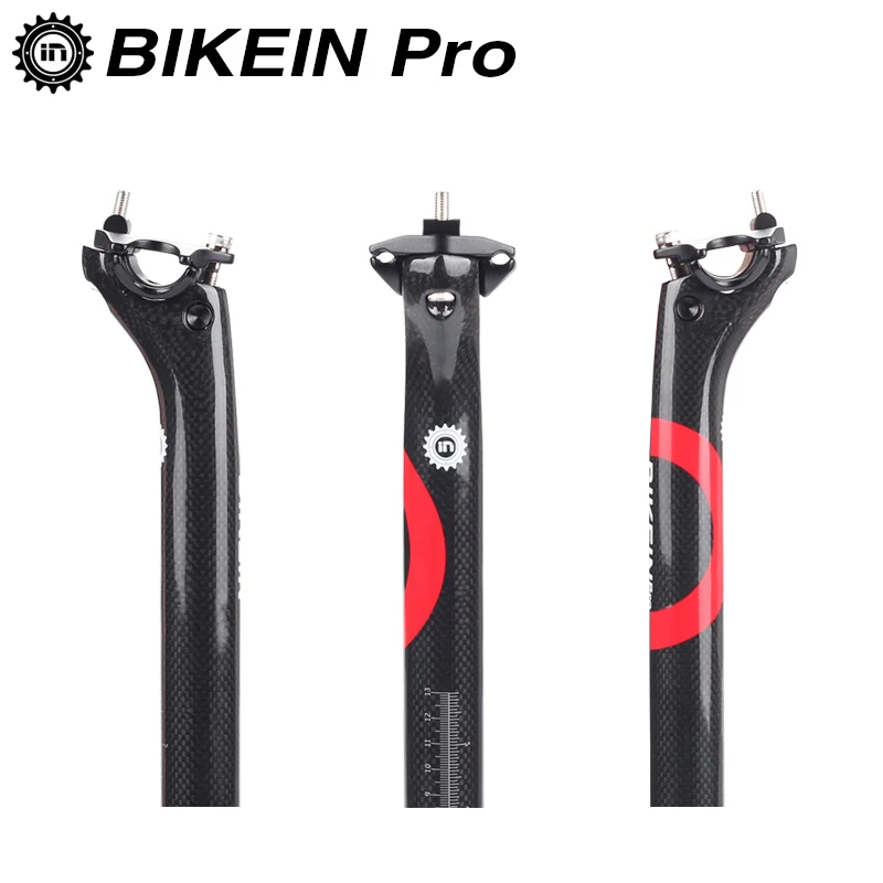 BIKEIN Pro сверхлегкий полный 3k карбоновый дорожный велосипед горный подседельный