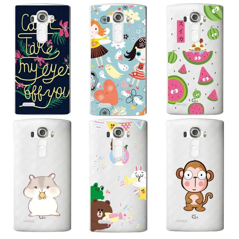 Мягкий прозрачный чехол для телефона из ТПУ с обезьянкой LG G3 G4 G5 V10 K3 K4 K5 K8 K10 2017 Google