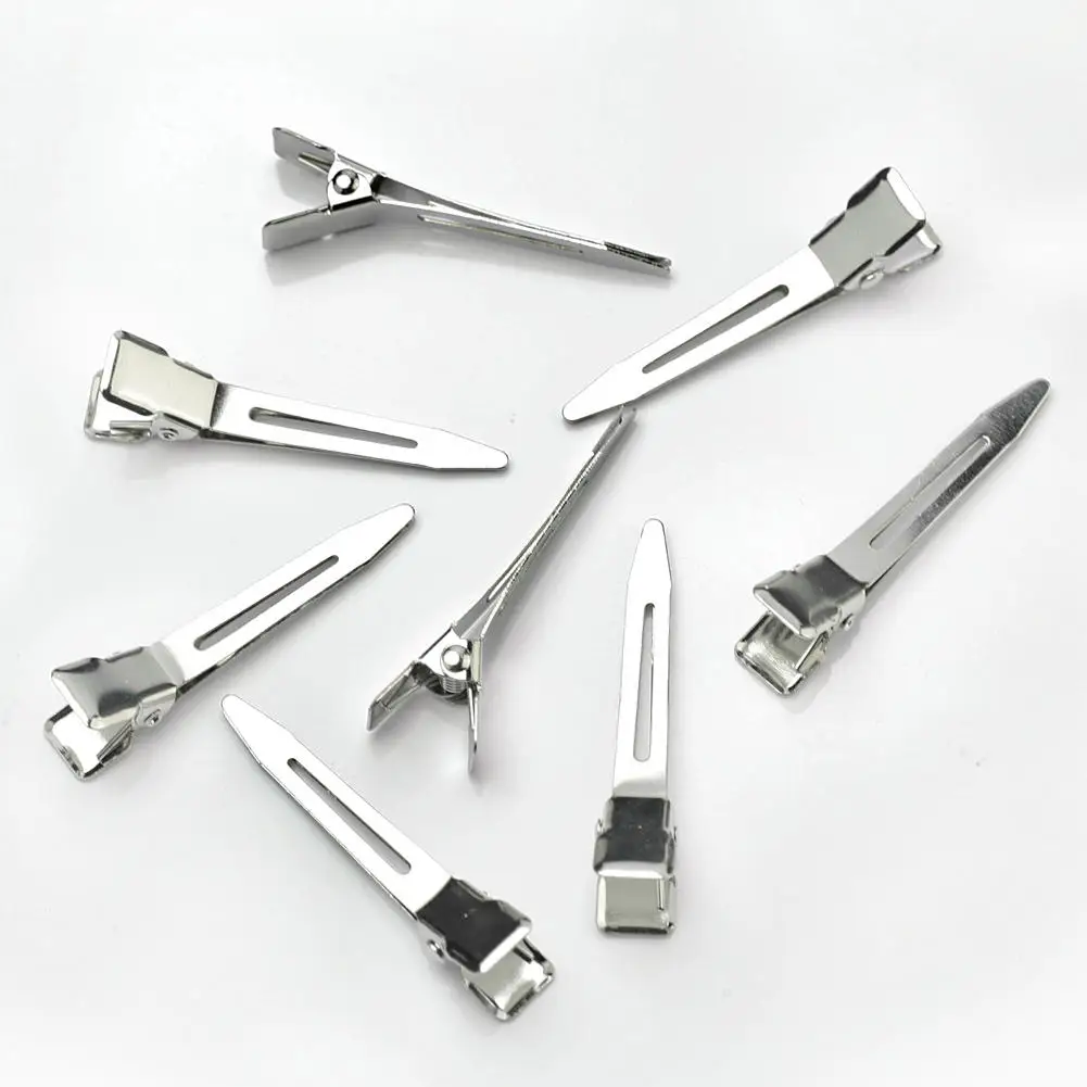 Заколка для волос плоская под крокодила 50 шт.|Шпильки и заколки волос| |