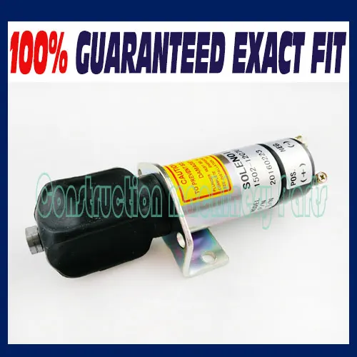 Соленоид стопорный под дерево 1502 24C7U1B1S1A 24 В|solenoid value|solenoid typesstop solenoid for yanmar |