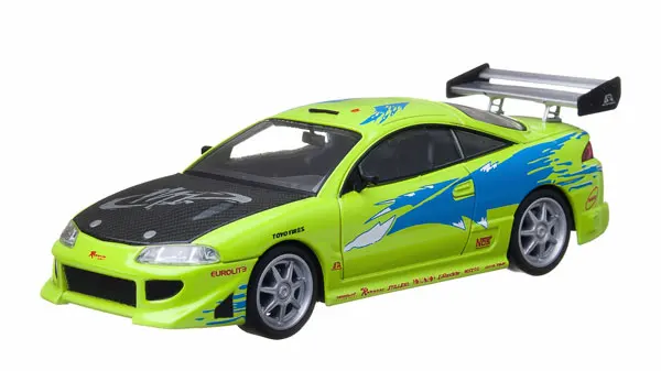 Автомобиль GreenLight 1:43 Брайана 1995 Mitsu bishi Eclipse из сплава игрушки для детей модель в