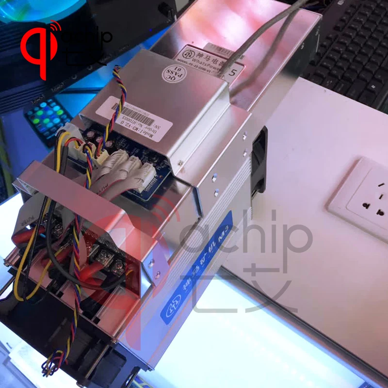 Бренд нового стиля BTC BCH майнер Asic Bitcoin Miner WhatsMiner M3 12TH/S + PSU 0.17 kw/TH лучше, чем Antminer S7 S9 e9 V9.