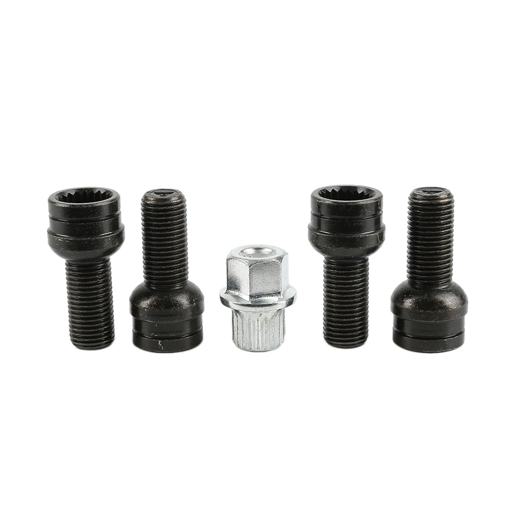 Liplasting 4X Противоугонная гайка для блокировки колес с замком VW Passat Golf 98-05 |