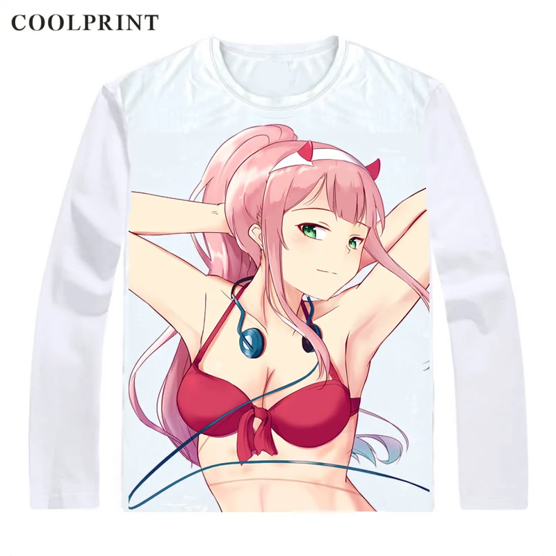 DARLING в FRANXX футболки мульти-стиль рубашка с длинными рукавами Дарин Za Furankisu DarliFra