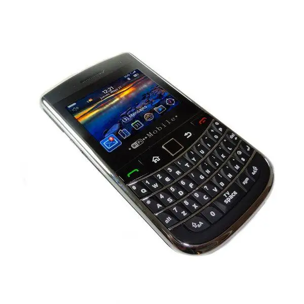 Мобильный телефон с двумя sim-картами 9700. Teclado QWERTY клавиатура. Бесплатная доставка |