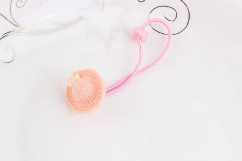 Новый Детский милый головной убор с бантиком и веревкой для волос маленьких