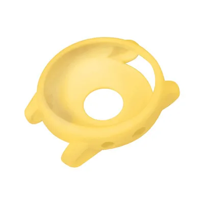 yellow Защитная оболочка для Xiaomi Huami для Amazfit 2/2S Stratos полная Рамка силиконовый защитный чехол для amazfit 2 часы Stratos рамка - Цвет: yellow