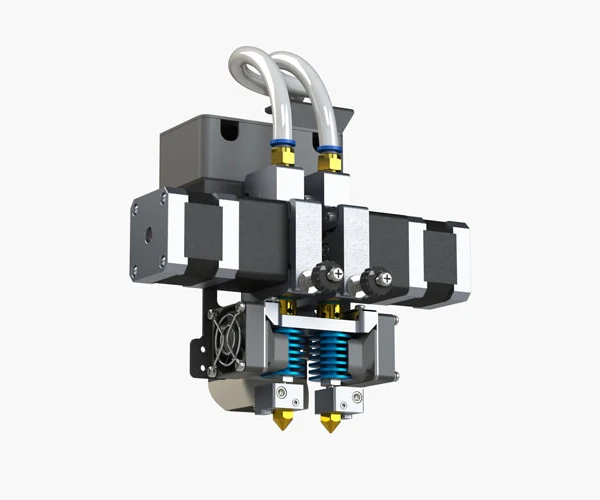 CreatBot 3d принтер D600 PRO двойной экструдер Горячая Закрытая Камера авто-уровень кровать 600*600*600 мм