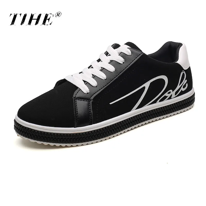 

Brand Men's Canvas Casual Shoes Classic Fashion Male Shoes in Spring Lightweight Lace Up Flats Men Hard-Wearing Walking Sneakers