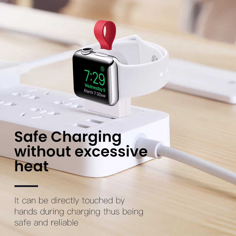 IONCT Беспроводное зарядное устройство для Apple Watch 1 2 3 4 портативная Магнитная