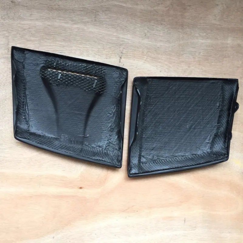 CF phụ tng NG cho tcho 180SX Naca Phong cаch đen Pha Cover (Cặp) scarbon I Carbon|Спойлеры и крылья| |