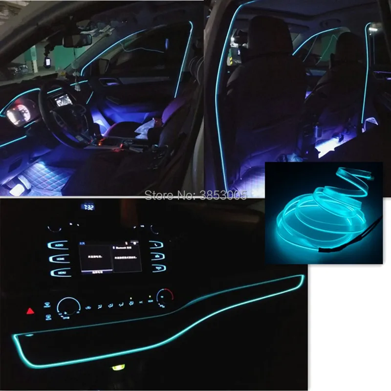 Авто стикер Автомобильные светодиодные декоративные полосы наклейки для vw polo 9n