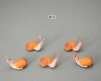 good quality artificial animal model toy plastic solid figure snail 10pcslot