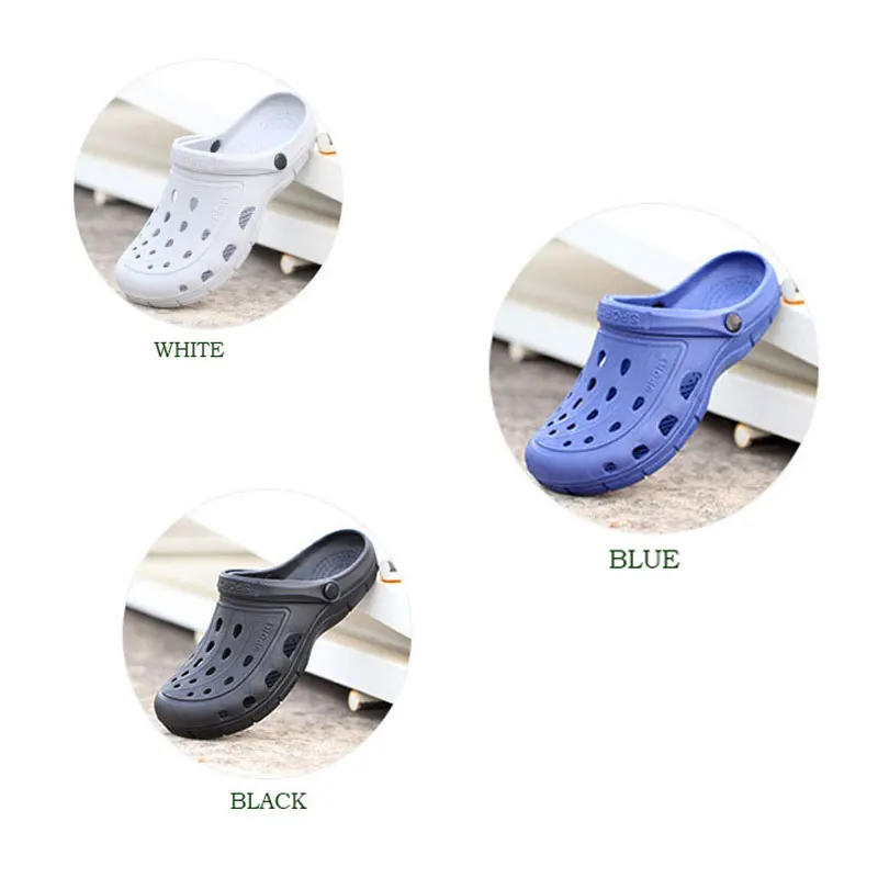 Balanced Zapatos, распродажа, новые мужские кожаные сандалии, мужские сабо из ЭВА, тапочки, летние сандалии, легкие, высокое качество, дышащие