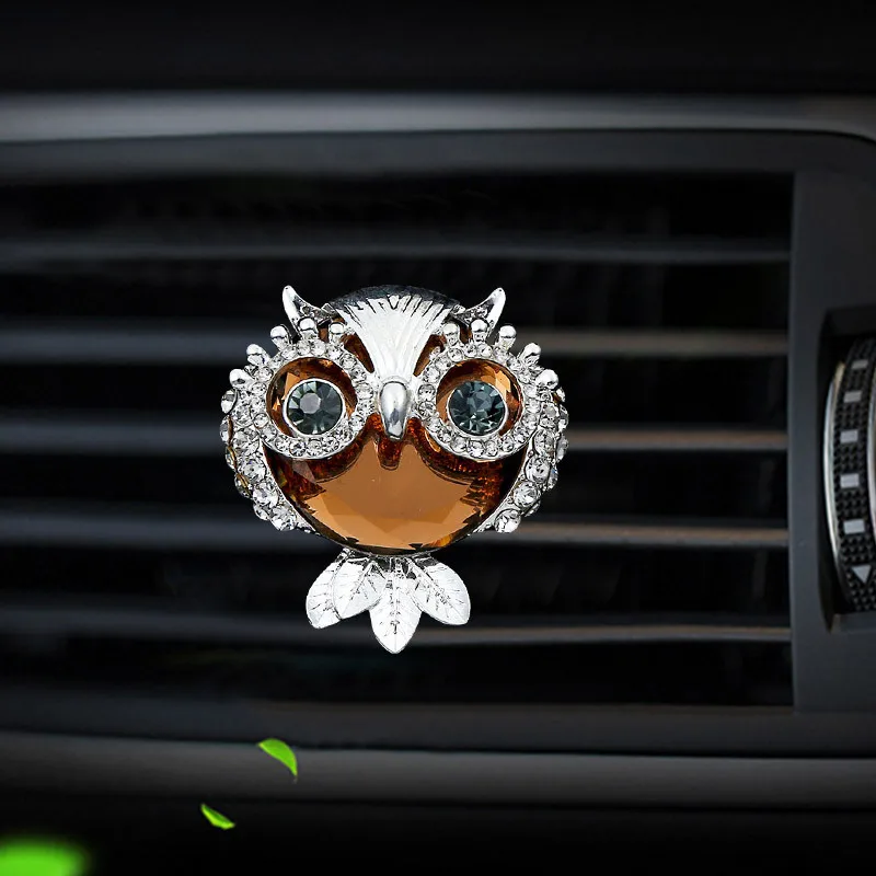 

Owl Style car air freshener perfume bottle diffuser in the car auto Air conditioner outlet vent air Perfume clip