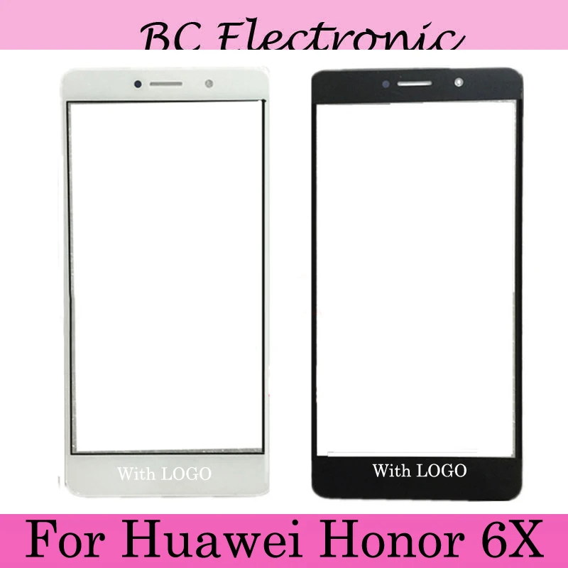Для Huawei Honor 6X Внешний стеклянный объектив для 6 X сенсорный экран стеклянная