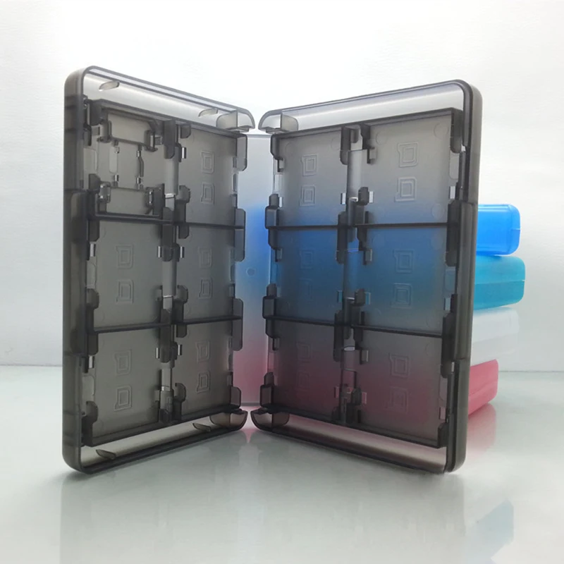 EastVita 24 В 1 игровой SD Держатель для карт чехол хранение картриджей коробка nasud 3DS /3DS