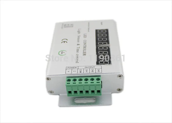 12-24v Intelligent Light sensor and time programmable led controller for single color strip | Освещение