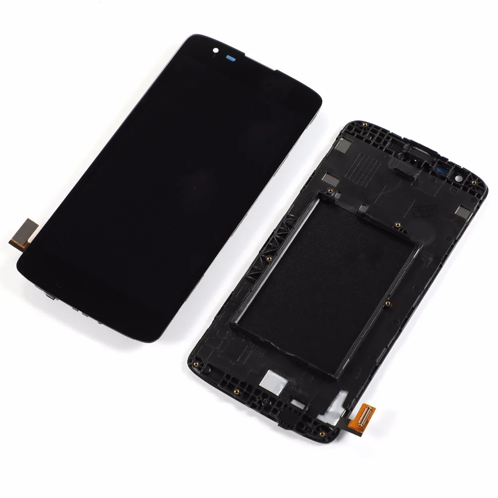 Для LG K8 LTE K350 K350N K350E K350DS ЖК дисплей Дисплей кодирующий преобразователь сенсорного