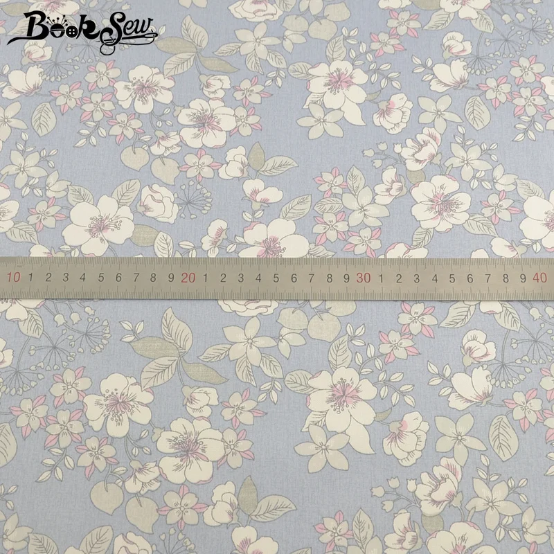 Booksew Telas африканская ткань Анкары лоскутное шитье 100% хлопок Twill текстильная с