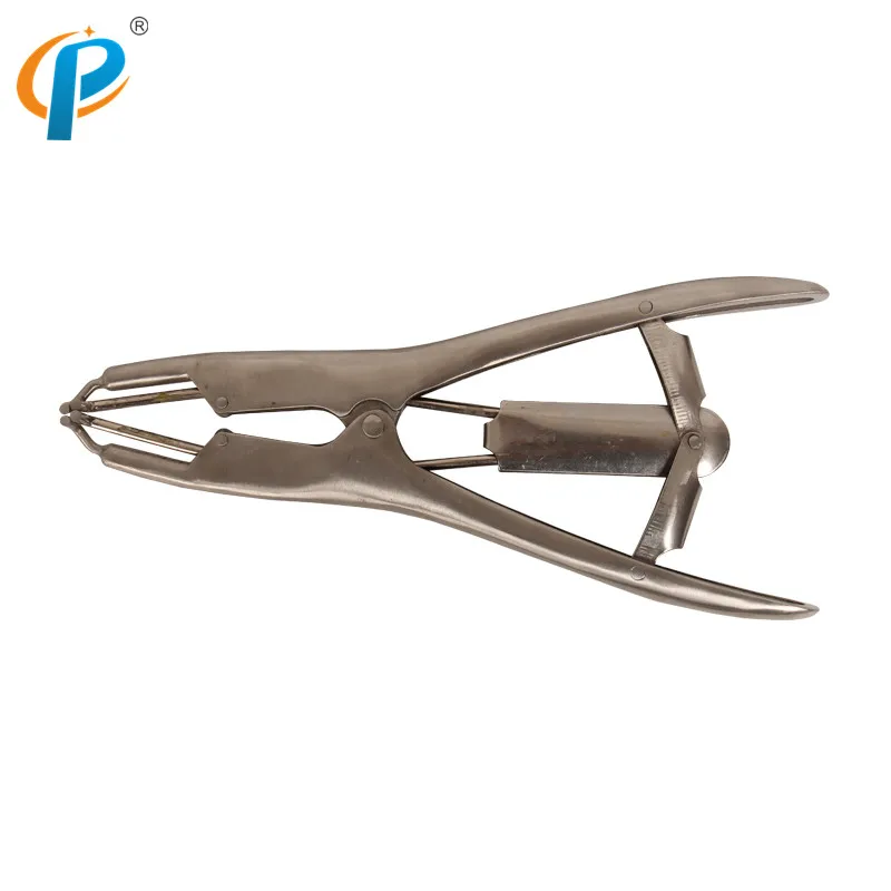 Пинцет/зажим/плоскогубцы/щипцы из нержавеющей стали 304 для Бескровной кастрации -