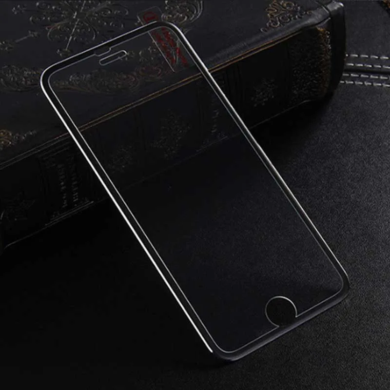 MPLSBO 10 шт полное покрытие протектор экрана для iPhone 6 6s 8 7 plus металлическое стекло края закаленное стекло для iPhone X протектор