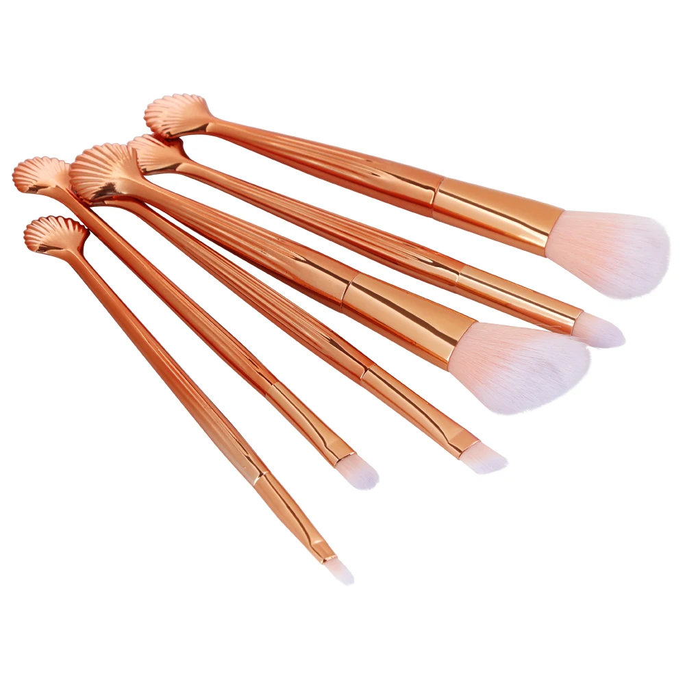POZILAN 6 шт. Румяна Тени Кисти для макияжа бровей корректор Blening Косметика Make Up Brush