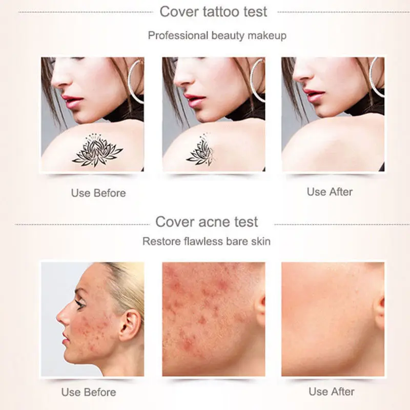 100% Оригинальные DC корректор Палитра макияжа крышка База Фонд база Грунтовка крем