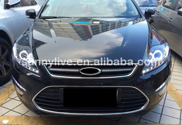 Для FORD Fusion titanium Mondeo фары прожекторные линзы 2007-2012 год JC стиль