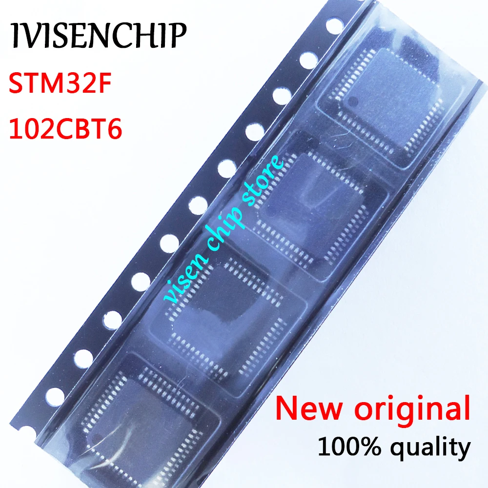 

5-10pcs STM32F102CBT6 32F102CBT6 STM32F102 STM32F 102CBT6 QFP-100