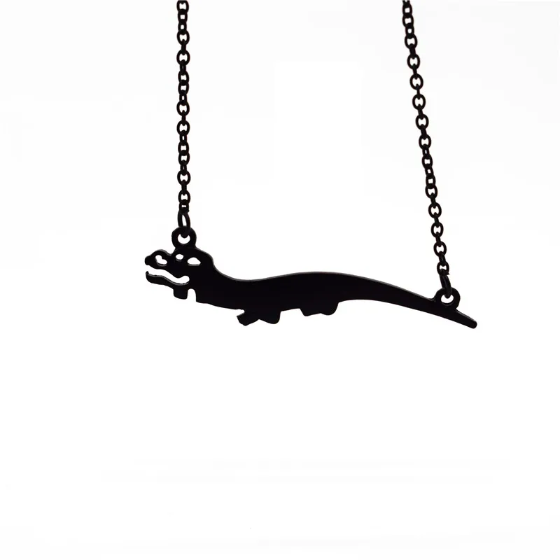 Ожерелья с неистовчивой историей ожерелье Falcor драконом на удачу фэнтезийные