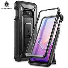 For Samsung Galaxy S10e Case 5.8 inch UB Pro Full-Body Rugged Holster Protective Case with Built-in Screen Protector & Kickstand