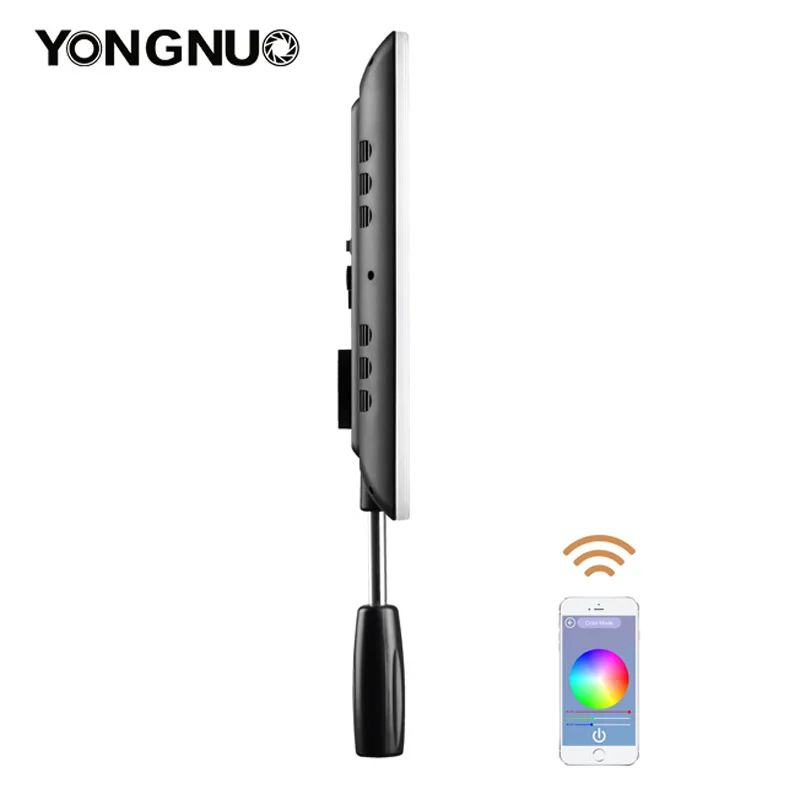 Светодиодная панель YONGNUO YN600 RGB для фото-и видеосъемки 3200K-5500K лампа с беспроводным