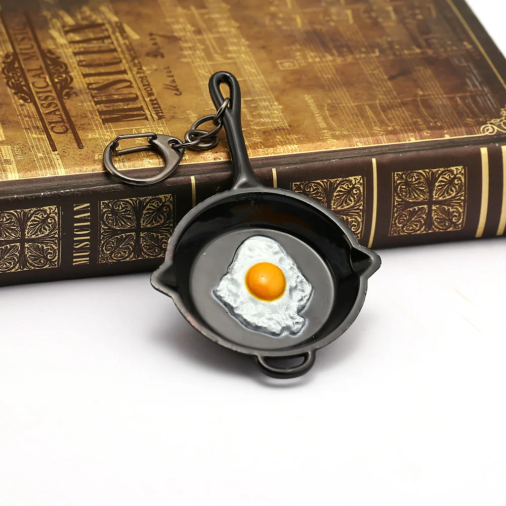 J магазин PUBG сковорода брелок Пан яичница брелок курица игру сувенир автомобиль llaveros для мужчин и женщин аксессуары fun